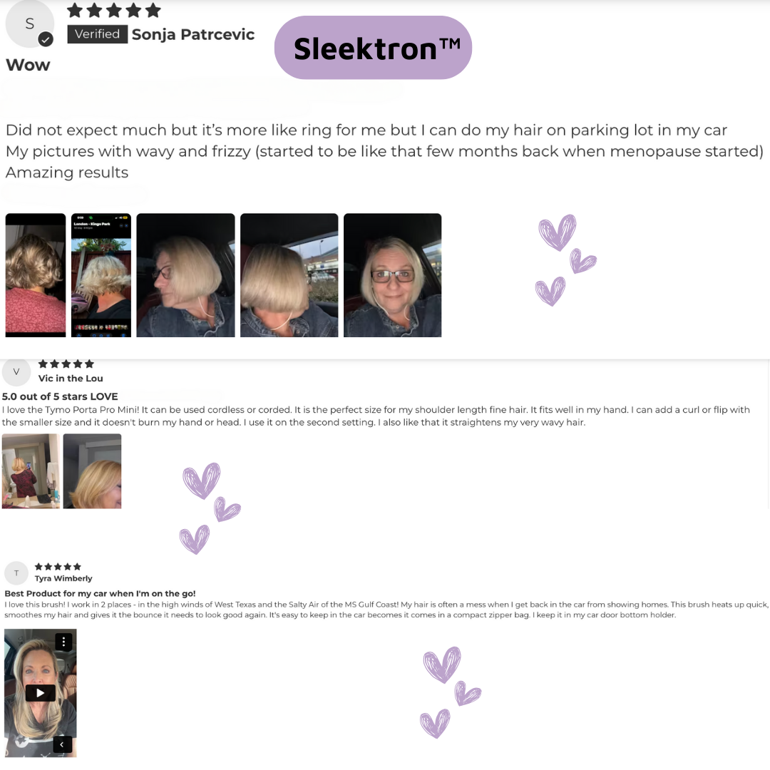 Sleektron™  Ion Crystal Hair Styler